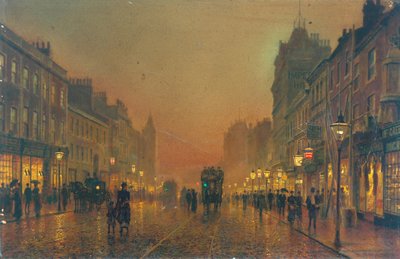 Briggate, Leeds, 1891 - John Atkinson Grimshaw